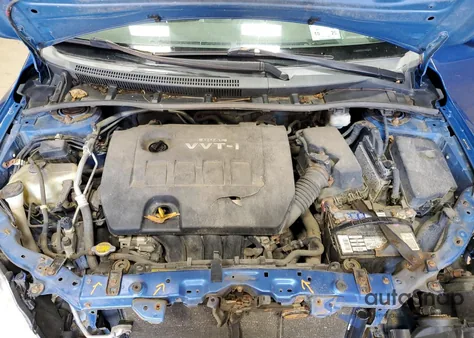 2010 Toyota Corolla Base from USA, damaged, VIN 2T1BU4EE7AC304913